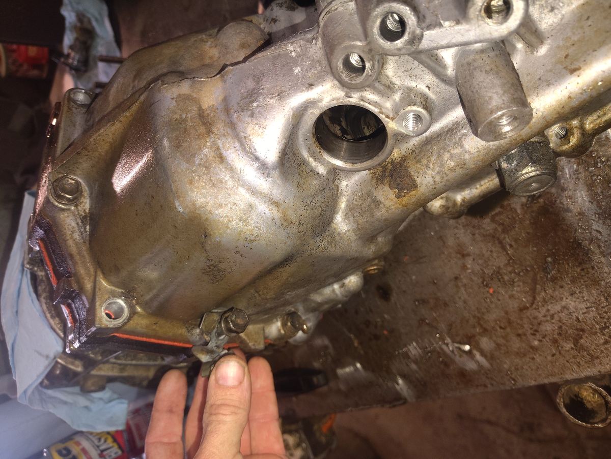Transmission rebuild progress